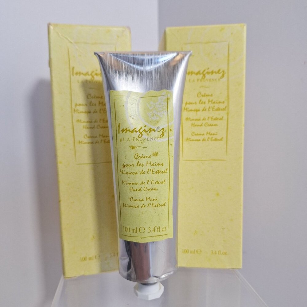 Imaginez La Provence Mimosa Hand Cream 3.4 oz 100 ml Eau De 2 Lot - Picture 14 of 14